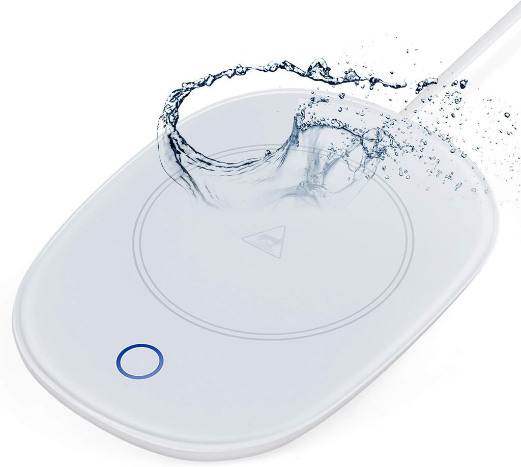 Coffee Mug Warmer for Desk with Auto Shut Off, Coffee Cup Warmer for Desk Office Home, Electric Beverage Warmer Plate for Coffee Tea Milk and Cocoa, White